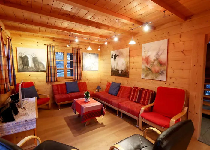 木屋 Les Melezes 萨斯费